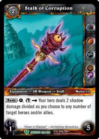 warcraft tcg war of the ancients stalk of corruption