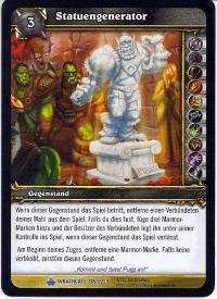 warcraft tcg wrathgate statue generator german