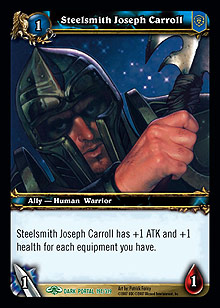 Steelsmith Joseph Carroll - FOIL