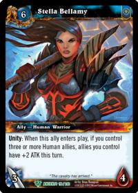 warcraft tcg war of the ancients stella bellamy