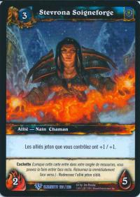 warcraft tcg war of the elements french stevrona forgemender french