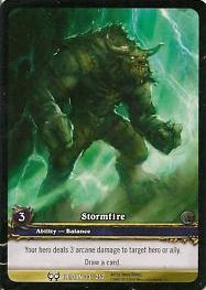 warcraft tcg extended art stormfire ea