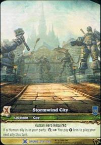 warcraft tcg extended art stormwind city ea