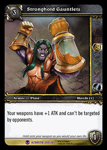 Stronghold Gauntlets - FOIL