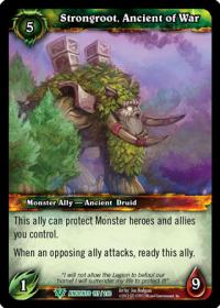 warcraft tcg war of the ancients strongroot ancient of war