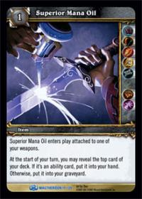 warcraft tcg magtheridons lair superior mana oil