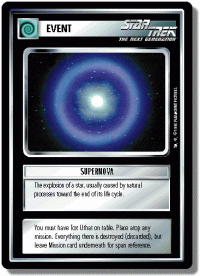 star trek 1e reflections 1 supernova foil