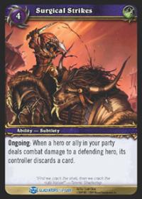 warcraft tcg blood of gladiators surgical strikes