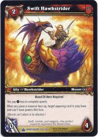 warcraft tcg wrathgate swift hawkstrider