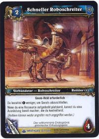 warcraft tcg wrathgate swift mechanostrider german