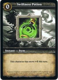 wow minis core action cards swiftness potion