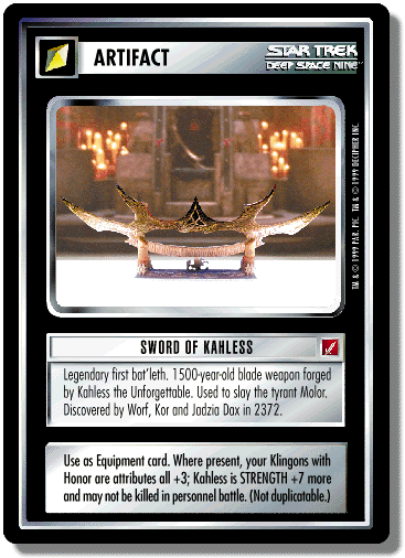 Sword of Kahless (Foil)