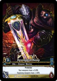 warcraft tcg extended art swordsmith hanso ea