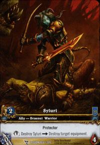 warcraft tcg extended art syluri ea