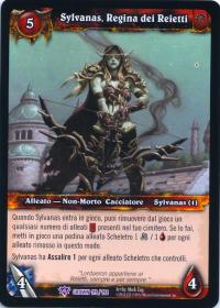 warcraft tcg crown of the heavens foreign sylvanas queen of the forsaken italian