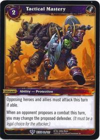 warcraft tcg reign of fire tactical mastery