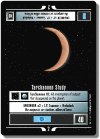 star trek 1e q continuum tarchannen study