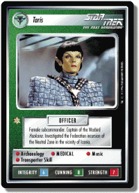 star trek 1e reflections 1 taris foil