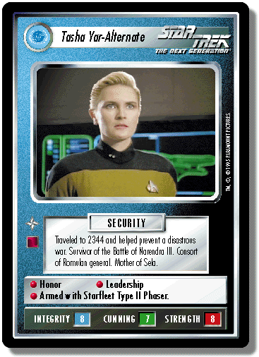 Tasha Yar-Alternate