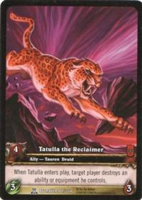 warcraft tcg archives tatulla the reclaimer ea foil