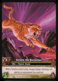 warcraft tcg extended art tatulla the reclaimer ea