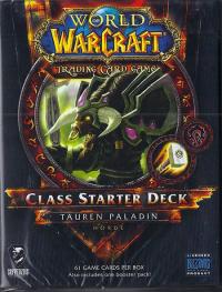 warcraft tcg warcraft sealed product class deck 13 tauren paladin