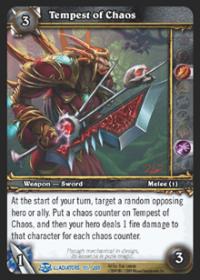 warcraft tcg blood of gladiators tempest of chaos