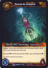 warcraft tcg war of the elements french tempest totem french