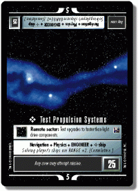 star trek 1e official tournament sealed deck test propulsion systems