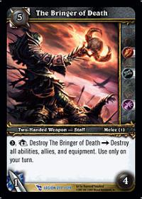 warcraft tcg archives the bringer of death foil