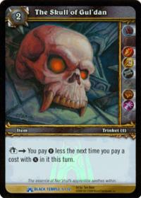 warcraft tcg black temple the skull of gul dan