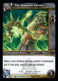 warcraft tcg naxxramas the undeath carrier