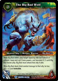 warcraft tcg betrayal of the guardian the big bad wolf