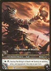 warcraft tcg archives the bringer of death ea foil