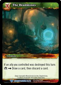 warcraft tcg dungeon deck treasure the deadmines