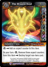 warcraft tcg battle of aspects the dragon soul