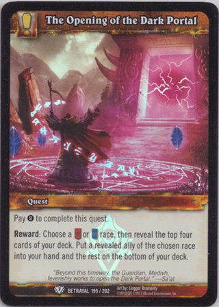 The Opening of the Dark Portal (FOIL)