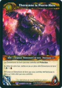 warcraft tcg war of the elements french therazane the stonemother french