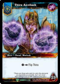 warcraft tcg war of the elements thira anvilash