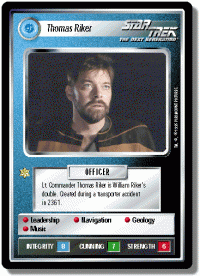 star trek 1e 1e premiere limited thomas riker