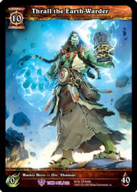 warcraft tcg tomb of the forgotten thrall the earth warder ea