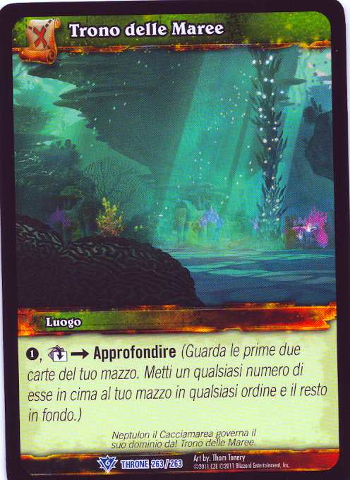 Throne of the Tides (Italian)