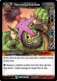 warcraft tcg throne of the tides throwing starfish