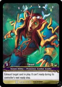 warcraft tcg extended art thud ea