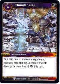 warcraft tcg class decks 2011 spring thunder clap cd