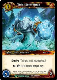 warcraft tcg war of the elements tidal elemental