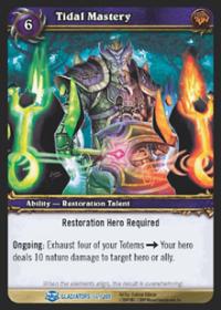 warcraft tcg blood of gladiators tidal mastery