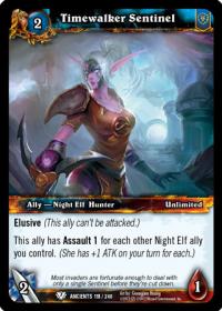 warcraft tcg war of the ancients timewalker sentinel