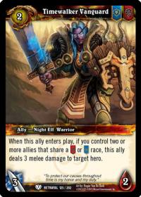 warcraft tcg betrayal of the guardian timewalker vanguard