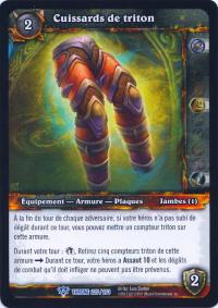 warcraft tcg throne of the tides french triton legplates french